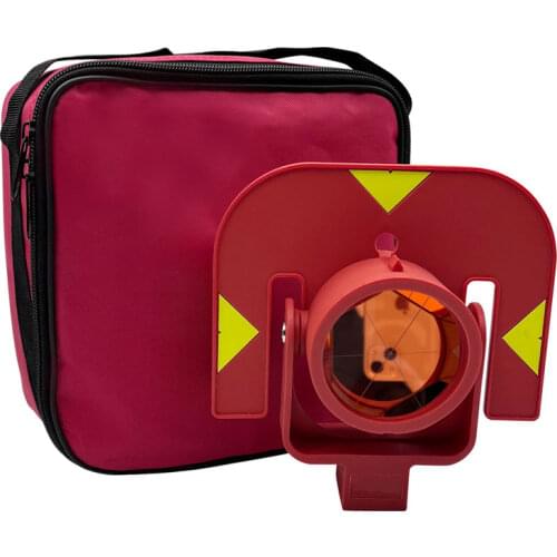 High quality GPR111 Red single prism for leica total stations prism surveying instrument OFFSET 0mm constant GPR111 prism