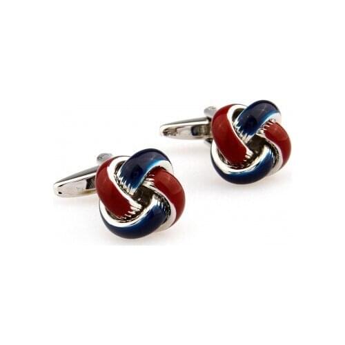 Two Color Knots Cufflink 15 Pairs Free Shipping