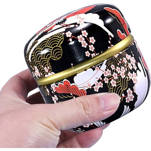 1PCs Retro Floral Tin Can Lovely Mini Gift Jewelry Tin Box Cookie Candy Tea Storage Box Candy Gift Case Festive Party Supplies