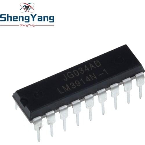 10pcs/lot LM3914N-1 LM3914N LM3914 DIP-18 LED Lighting Drivers Dot/Bar Display Dvr new original In Stock