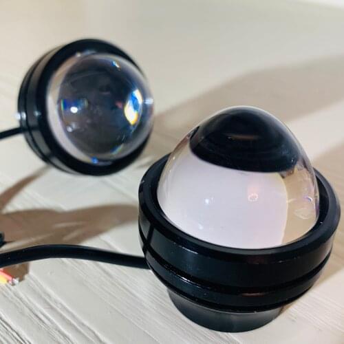 Pair Led Moto flash light Car Motorcycle Rear License frame plate strobe tail light daytime running Brake Stop flasher fog lamp