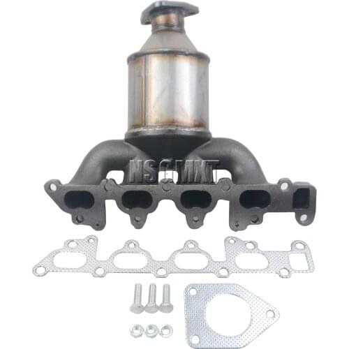 AP02 Exhaust Manifold Catalytic Converter Euro 4 for Saab 9-3 (YS3F) Opel / Vauxhall 1.8 Z18XE 13106942 9158633 55555948
