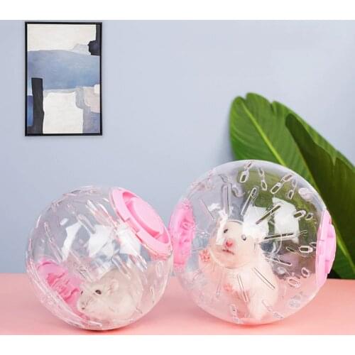 Silent Hamster Ball Running Activity Exercise Ball Toy Transparent Hamster Ball Mini Hampster Dog Special Toy Ball