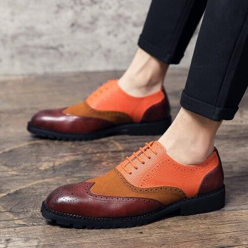EMOSEWA Mens Oxfords
