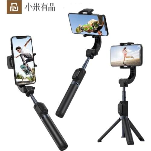 Youpin 360° Single Axis Handheld Gimbal Stabilizer 180° Bracket Anti-Shake Tripod Bluetooth Control Selfie Stick Phone Gimbal