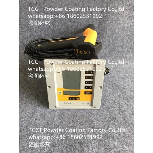 TCCT optiflex electrostatic powder coating control box+optiflex 2 spray gun