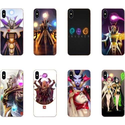 TPU Design Customized Game Dota 2 Invoker For HTC U11 Life Capa U11 Plus U 11 U12 Life