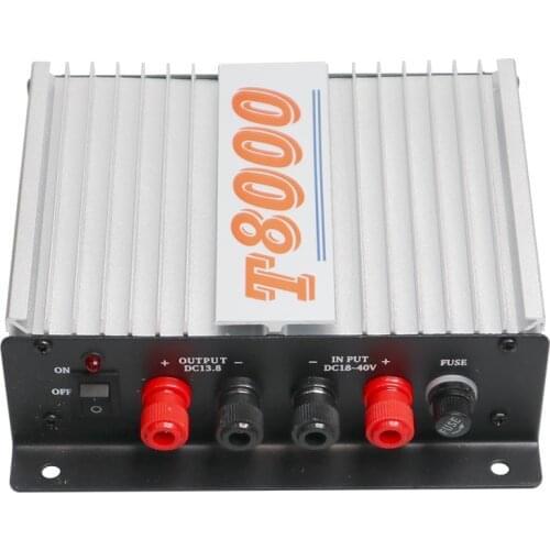 T8000 Transformer 24V to 13.8V 45A Regulator Power supply for Mobile Two way Radio Car Radio DC18V-40V input DC13.8V 45A output