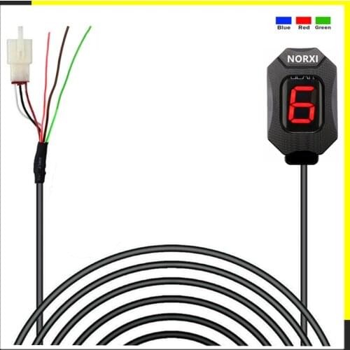 Universal Motorcycle Gear Indicator For HONDA CB600F Hornet CBR 125R 600F 1000F VFR750 CRF230F CBF125 CB125R CMX250 Rebel CB223S