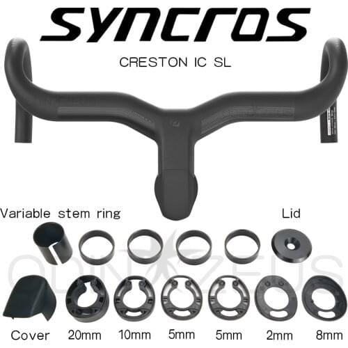 Integrated Road Handlebar Customized 1:1 SYNCROS Creston iC Integrated cables for mechanical and electronic equipment iC cockpit