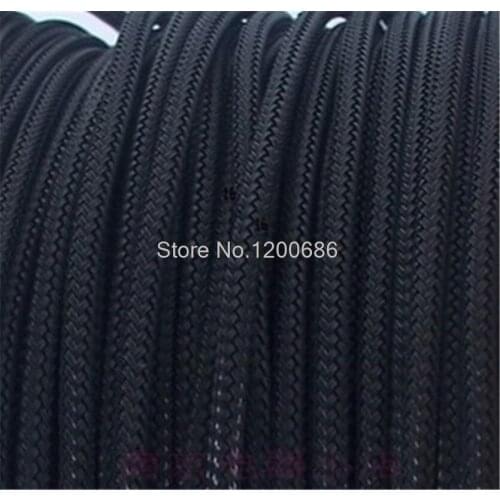 10m 3MM 16AWG 18AWG Cable Protection Sleeve Net Wire Protection Black Nylon Braided Cable Sleeve PCI-E PSU power cable Sleeve