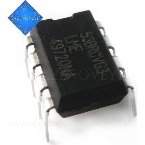 2pcs/lot LME49720NA LME49720N LME49720 DIP-8 In Stock