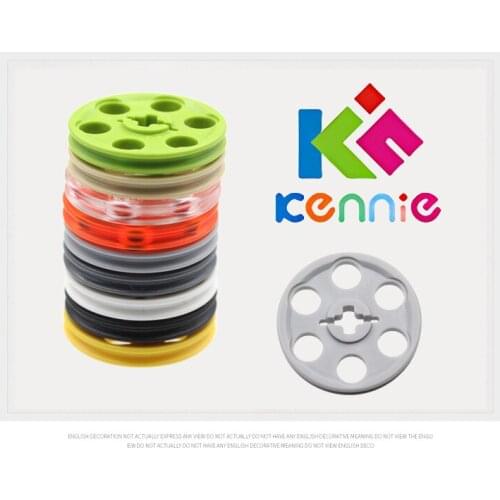 200pcs/lot Kennie Building Blocks parts Compatible with NO.4185 technology Machinery pulleys Powered by accessories Self-Locking
