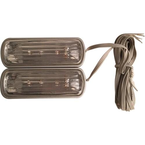 Car Side Marker Light Left/Right Turn Signal Light Two Colors White And Vellow