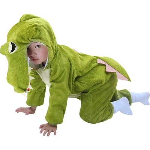 Kids pajamas animal cosplay Long Sleeve costume kids crocodile Pink Rabbit cock black Black cat monkey costume