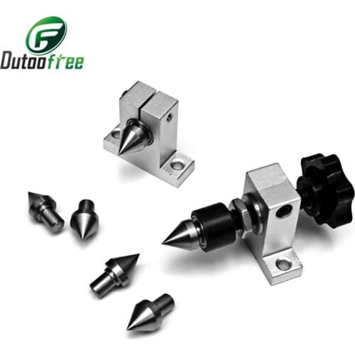 DIY Lathe Tailstock Woodworking Lathe Rotary Thimble Machine Metal Wood Turning Rotary Tool Mini Lathe Machine Accessories