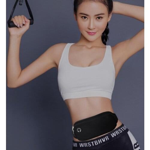 Double Layer Waist Bag Storage Belt Bag For Outdoor Sports Running bolsa de Fitness portátil para hombre