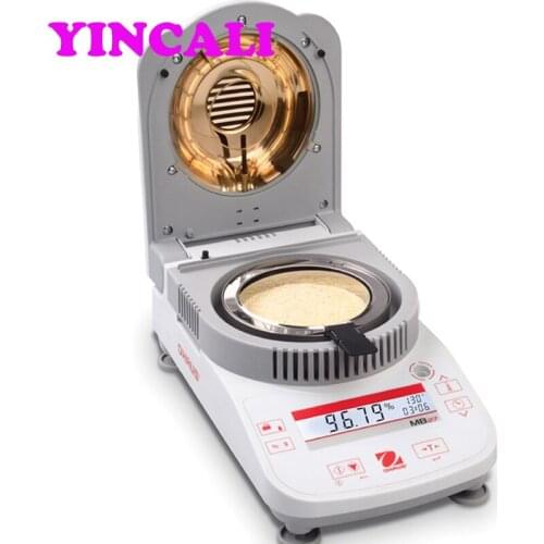Halogen Rapid Heating Food Gain Moisture Analyzer MB27 High Precision Moisture Meter Tester Readability 0.001g Range 90g