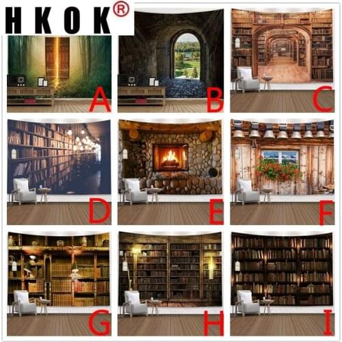 HKOK Door Tapestry Wall Rugs Wall Hanging Fabric Mural Background Cloth Towel Beach Fabric Blanket Dorm Living Home Decor