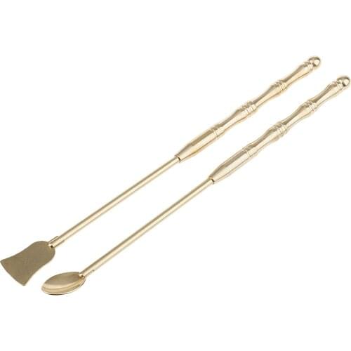 Incense Tool Brass Spoon Incense Equipment Copper Spoon and Shovel