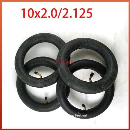 Inner Tube 10X2 / 2.125 / 2.25 / 2.50 with bent / Straight Valve For Tricycle Bike Schwinn Kids 3 Wheel Stroller scooter 10