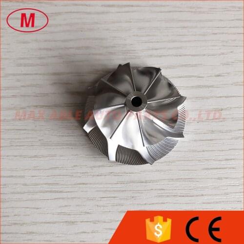 KP39 35.00/46.00mm 8+0 blades Turbo aluminun 2618/milling/billet compressor wheel