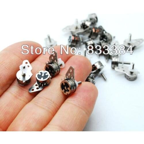 NEW 20pcs Japan Nidec 4 Wire 2 Phase micro stepper motor D7xH4mm with a small division bar for camera