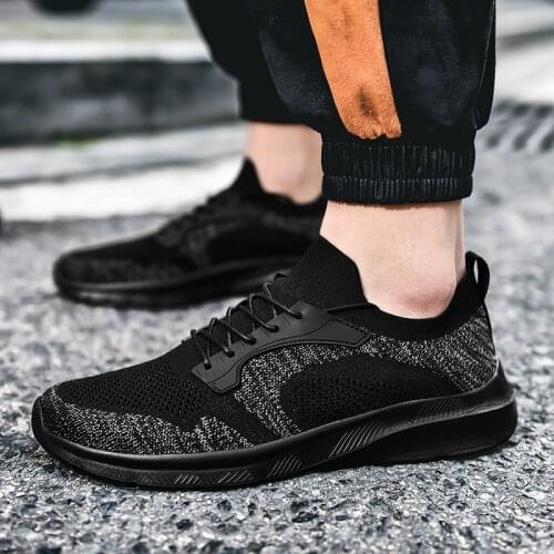 Men Vulcanized Shoes Summer Comfy Breathable Mesh Shoes 2021 Arrival Wear Resitant Wear Resitant Male Sneakers Boy Casual Shoes