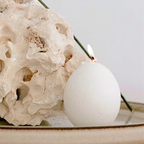 New 3D Easter Egg Candle Silicone Mold Simulation Egg Mold for Candle Making DIY Mousse Soap Moulds Hand DIY Crafts Baking Tools