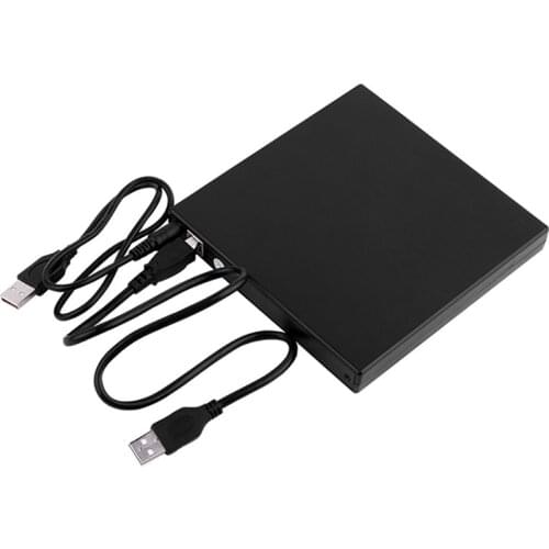 Novel-Universal Car USB 2.0 Portable External Ultra Speed CD-ROM DVD Player Drive Car Disc Support for Laptop PC Desktop