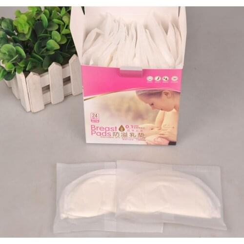24pcs/Box Disposable Breast Pad Anti-overflow Breastpad Postpartum Nursing Bra Inner Mats