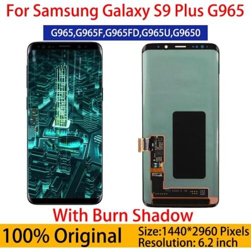 5.8'' Original AMOLED LCD For Samsung Galaxy S9 G960 G960f Defect Lcd Display Touch Screen Digitizer With Spot and line No Frame