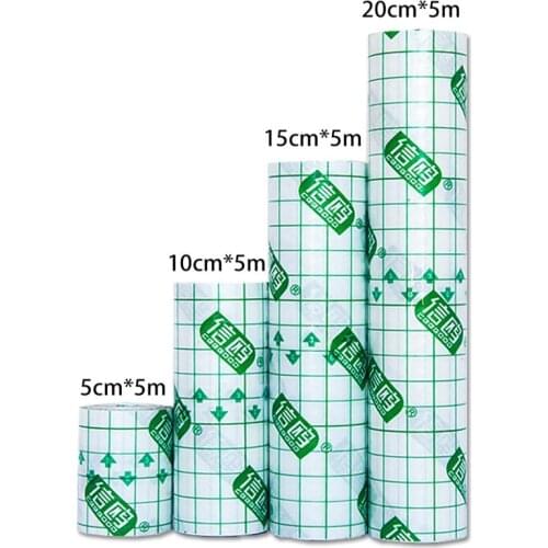 Transparent Tape PU Film Adhesive Plaster Waterproof Anti-allergic Medicinal Wound Dressing Fixation Tape