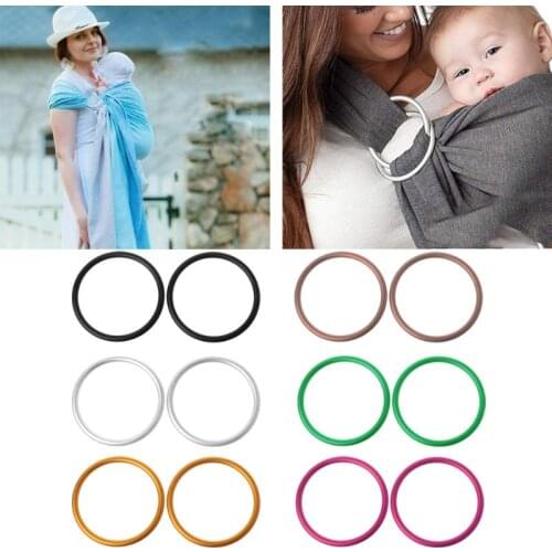 2Pcs/Set Baby Carriers Aluminium Baby Sling Rings For Baby Carriers & Slings High Quality Baby Carriers Accessories