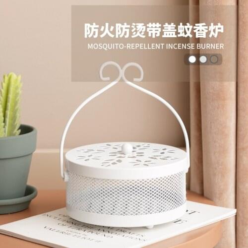 Thickened with Lid Mosquito Repellent Burner Home Living Room Bedroom Mosquito Coil