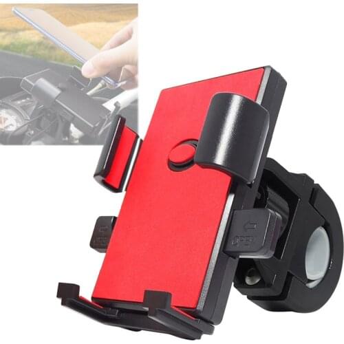 Bike Phone Holder for IPhone X Bicycle Motorcycle Phone Stand Cellphone Holder Bike Phone Mount for Samsung S10 XiaoMi
