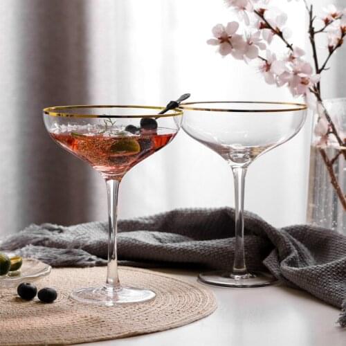 Nordic style Phnom Penh tall glass transparent creative cocktail wine glass bar banquet glass