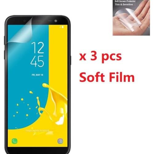 3 Pcs Plastic Soft Film For Samsung Galaxy A70 A50 A40 A30 A10 A20 A90 A9 2018 Screen Protector Phone Cover Not Glass Guard Film