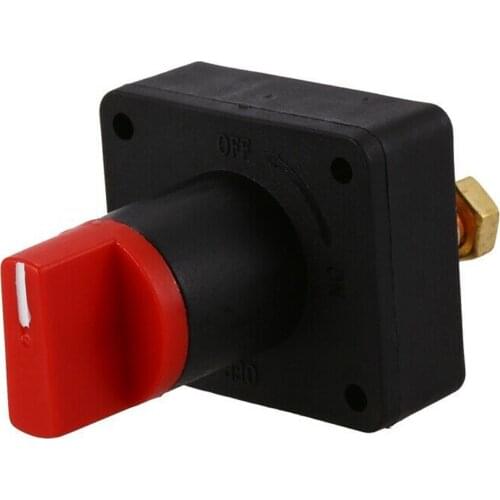 1pc 100A Battery Isolator Isolation Switch Disconnect Power Cut Off Switches For RV Boat Car Truck Auto Yacht 2021 New