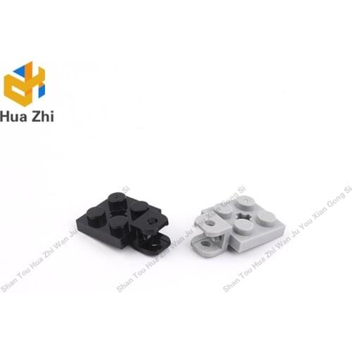 10PCS 63082 special 2x2 board with traction ball socket, short, central building block with holes and shaft holes, MOC part