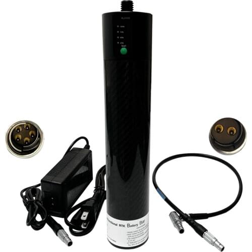 12V 20000mAh GPS pole battery for Leica SOUTH HI-TARGET TOPCON TRIMBLE CHCNAV Unistrong GPS RTK BL20000 external pole batteries