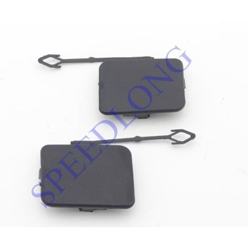 2 Pcs/Pair Rear bumper trailer covers tow hook cover caps for BMW X5 E70 2007-2010
