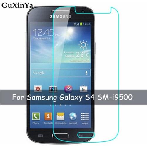 2pcs Tempered Glass sFor Samsung Galaxy S4 Screen Protector Glass For Samsung S4 Anti-scratch Glass For Samsung S4 SM-i9500 Film