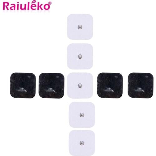 20Pcs EMS Self Adhesive Patch Pulse Nerve Stimulator Electrode Pads For Tens Digital Therapy Machine Reusable Muscle Stimulator