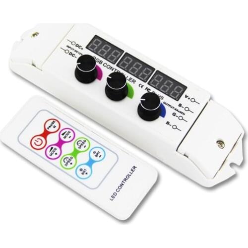 BC-350RF;LED RGB RF controller;DC12-24V input;6A*3CH output