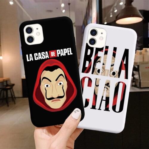 For Samsung Galaxy A12 A71 A72 A32 A50 A51 A52 A70 A21S A20e A31 A40 A41 A7 F12 S21 S20 FE Spain TV La Casa De Papel Phone Cases
