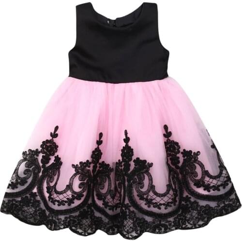 Citgeett Summer Toddler Baby Girl Party Tutu Dress Pageant Wedding Birthday Princess Sleeveless Christening