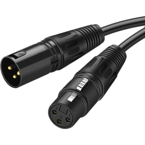 For XLR Cable 1.5M Microphone Cable,Microphone for XLR Male To Female Extension Cable Jack for Studio Recorder,Amplifier