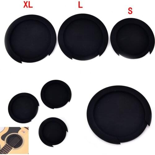 2020 New 3 Sizes Silicone Classic Guitar Buster Sound Hole Cover Guitar Noise Reduction Guitar Parts & Accessories