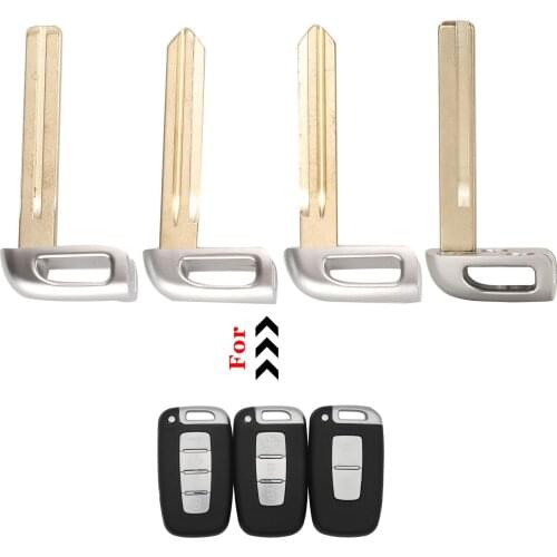 Jingyuqin 10pcs Replacement Smart Emergency Key Blade For Kia K2 K5 Sportage Forte Fit Hyundai Elantra IX35 Sonata 8